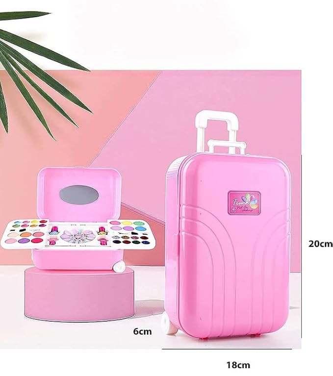 Pretend Play Beauty Trolley Set for Girls