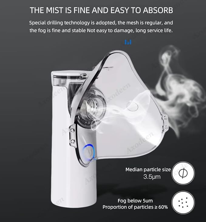 3-Mode Handheld Vaporizer & Cool Mist Inhaler for Adults & Kids