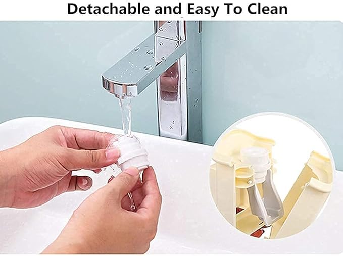 Wall-Mounted Toothbrush Holder with Cover &amp; 3M Adhesive