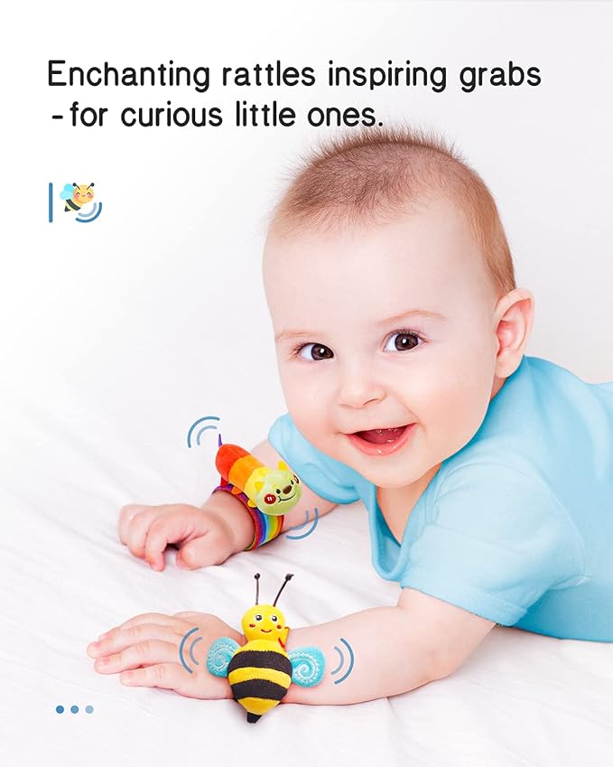 Garden Bug Toys for 0–12 Months