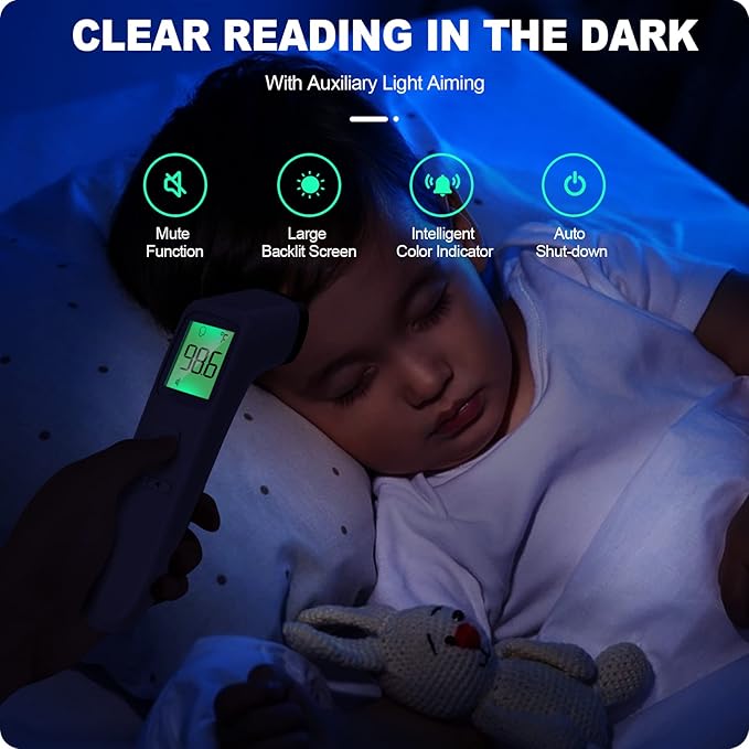 2-in-1 Forehead & Object Mode for Adults & Kids