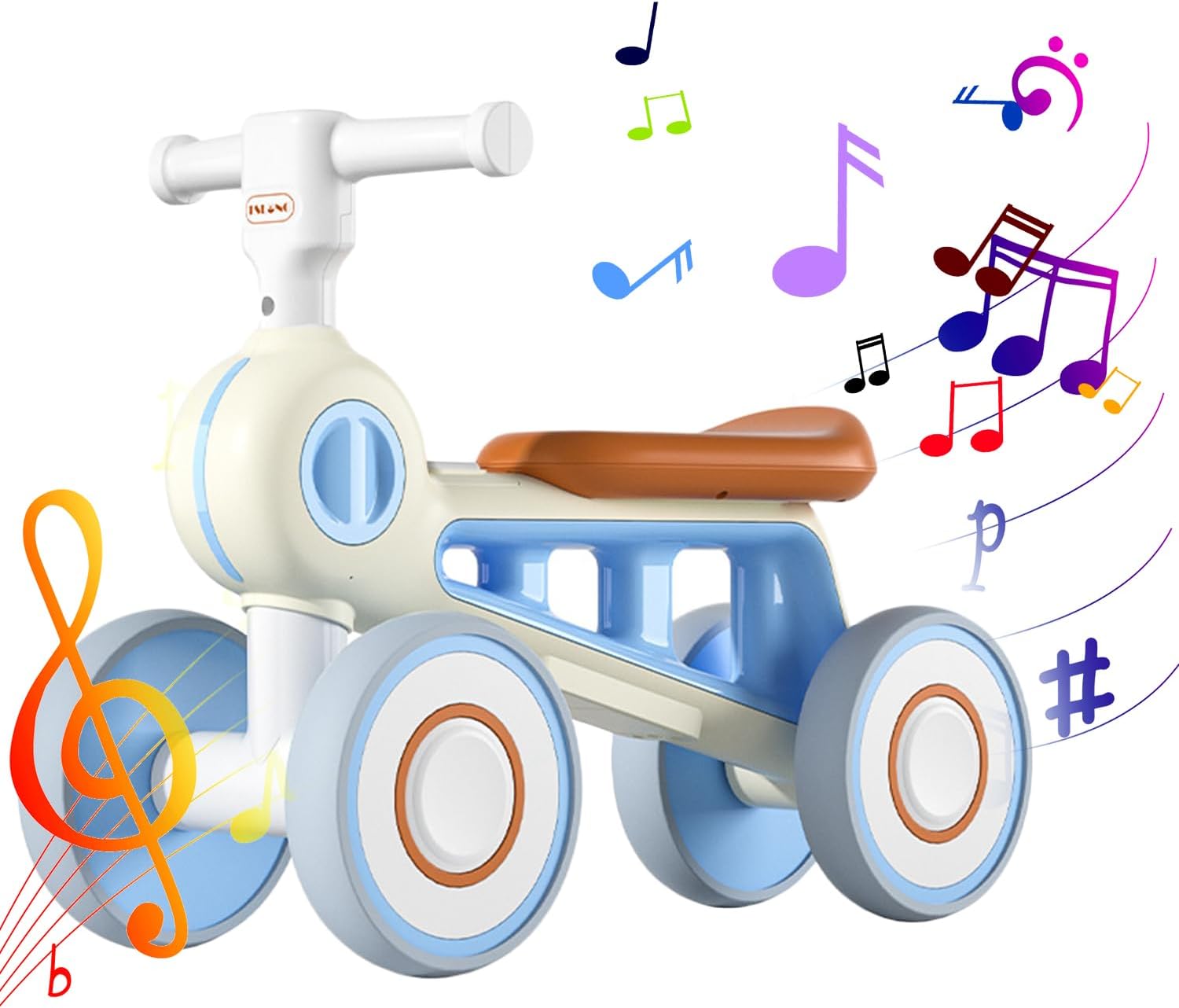 4-Wheel Toddler Bike for 12–24 Months