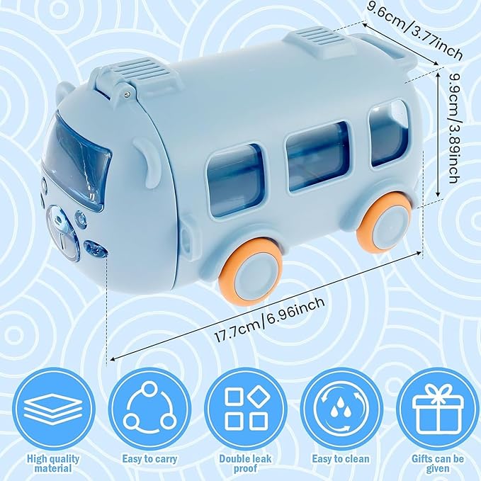 16oz Leak-Proof Straw Cup with Strap for Kids &amp; Travel