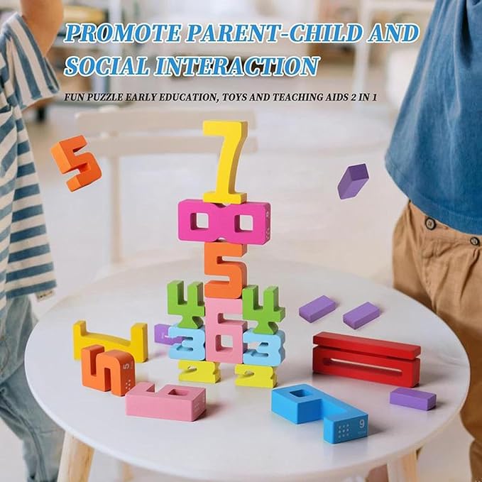 1–10 Balance Learning Toy Set (20 pcs)