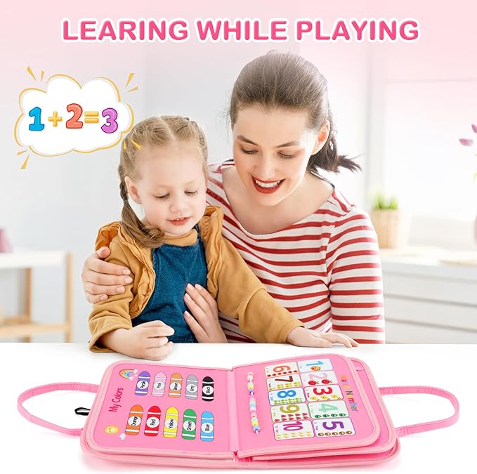 8-in-1 Sensory Learning Toy for Toddlers Ages 1–4
