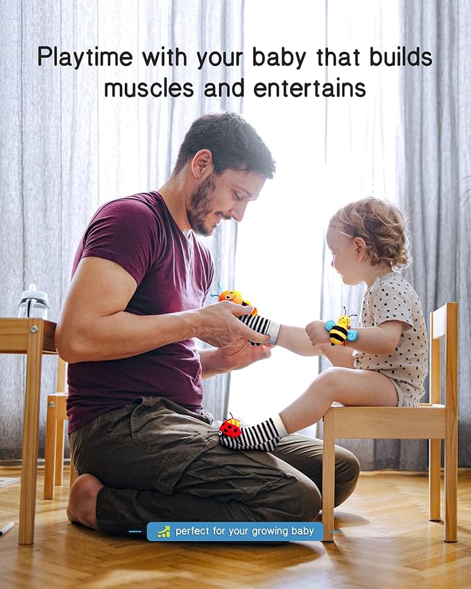 Garden Bug Toys for 0–12 Months