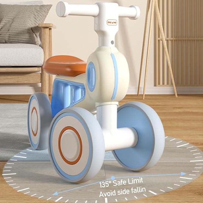 4-Wheel Toddler Bike for 12–24 Months