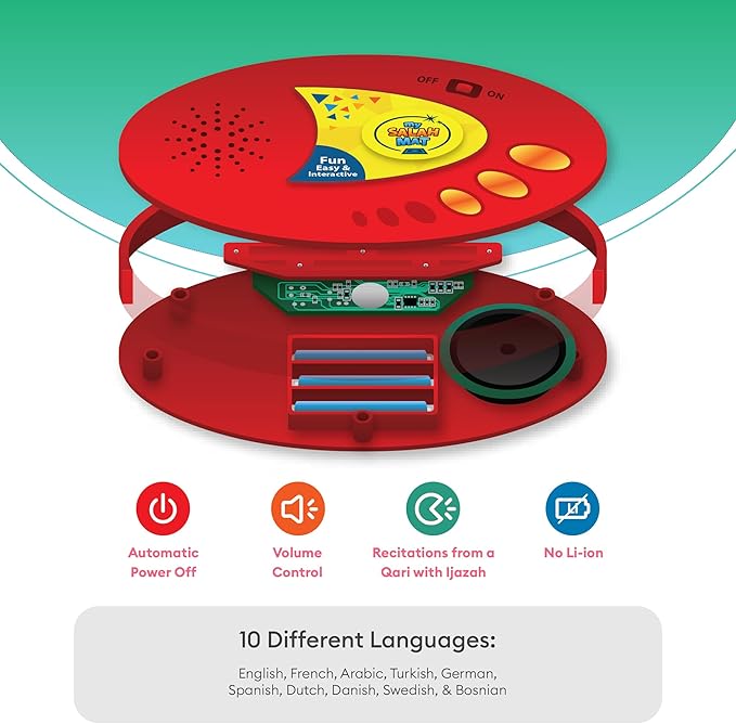 Interactive Smart Prayer Mat with Sound & Learning Features
