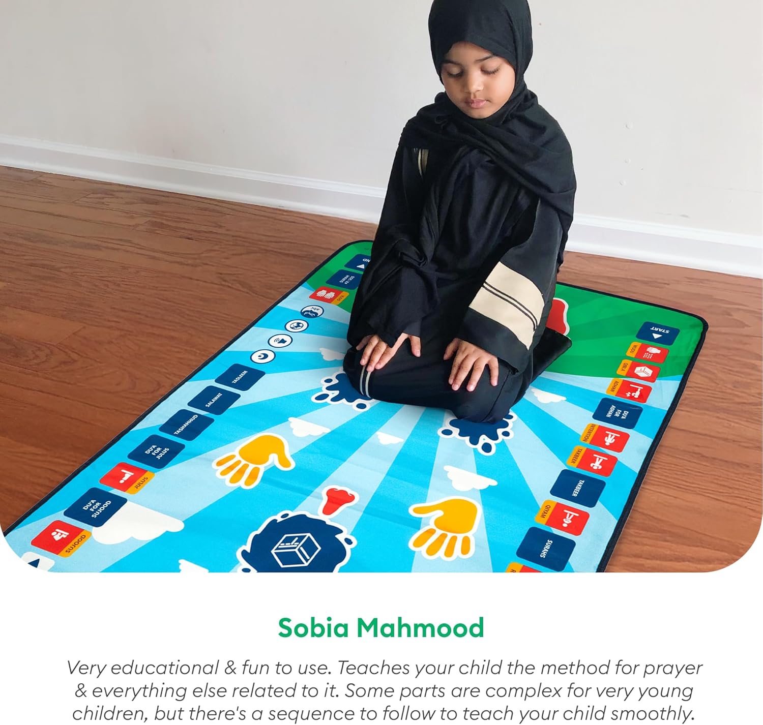 Interactive Smart Prayer Mat with Sound & Learning Features