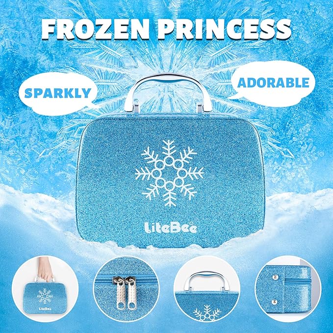 21-Piece Washable &amp; Non-Toxic Cosmetic Set for Girls Ages 3+