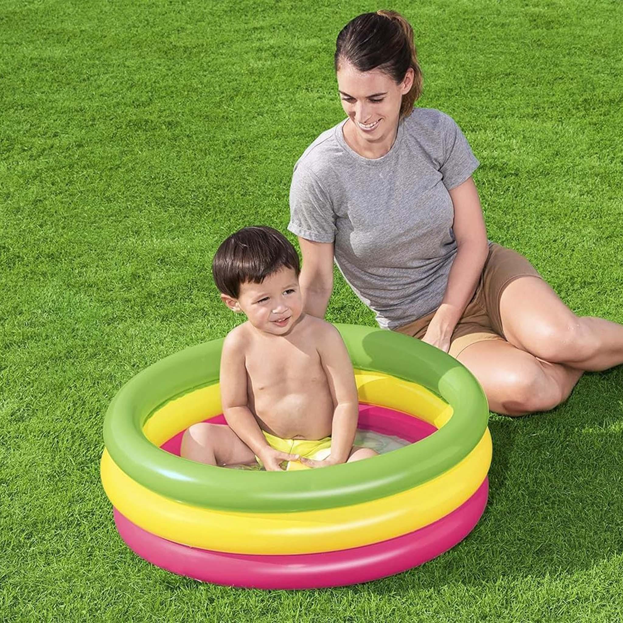 Colorful Baby & Toddler Pool (10" x 10")