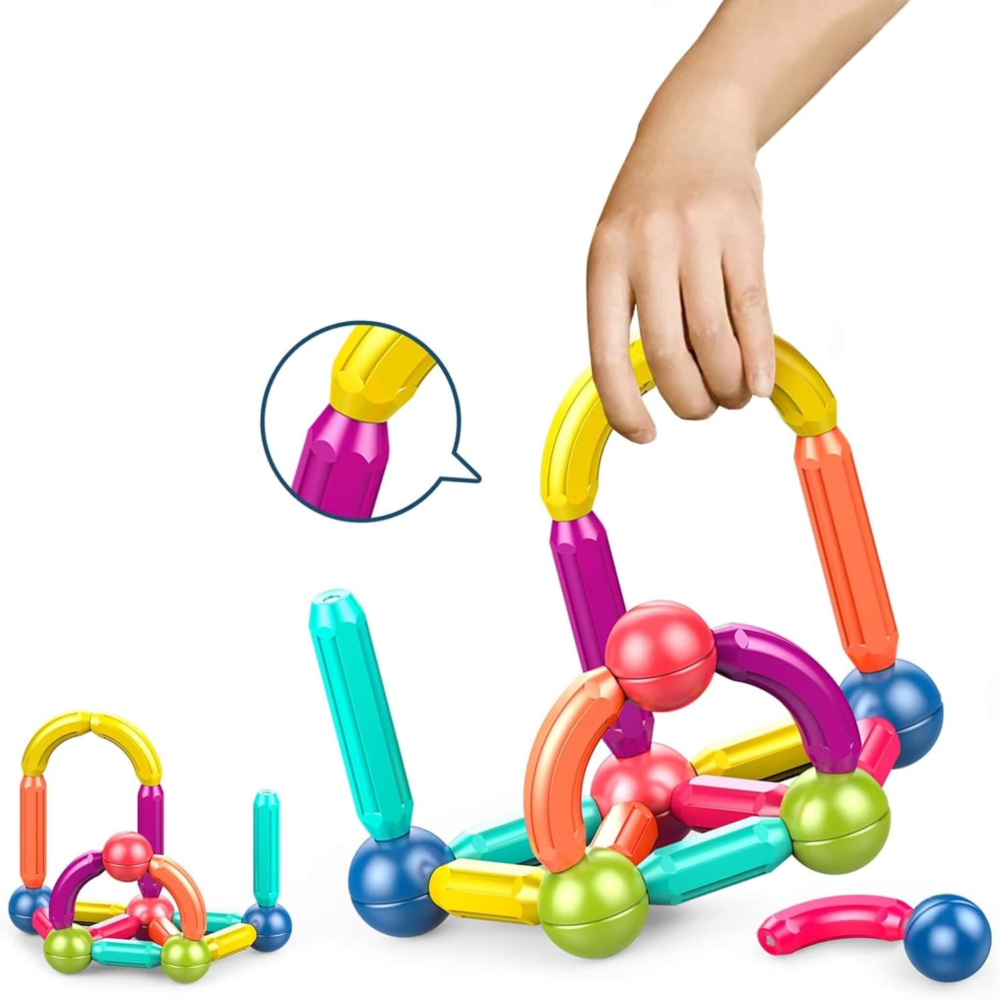 Non-Toxic Magnetic Toys (36PCS) - Bonjera