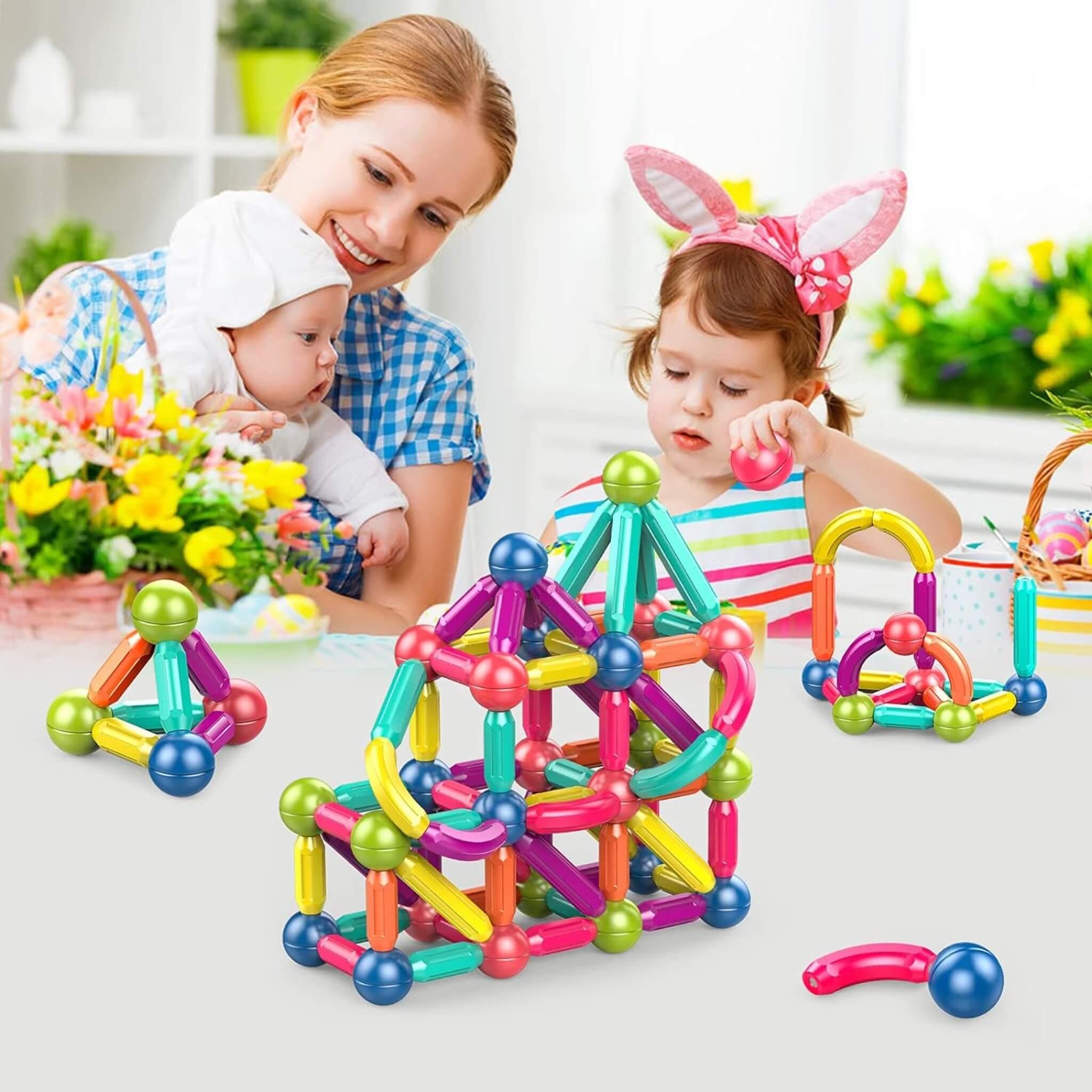 Non-Toxic Magnetic Toys (36PCS) - Bonjera